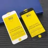 9D Cover Tempered Glass Full Glue 9H Screen Protector For iPhone 15 14 Plus 13 12 11 Pro Max XS XR X 8 Samsung S20 FE S21 Plus A42 A52 A72 5G A51 A71 A21S Huawei Without Package