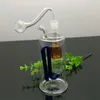 Hookahs Coloured Bend Filter Glass Pot Wholesale Bongs Oil Burner Pipes Water Pipes Glass Pipe Oil