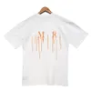 Korte amari amirl amirlies am en amis imiri amiiri mannen vrouwen Gedrukt luxe designer T-shirt y Zomer Letter Modemerk Zand Fluid Sleeve rri T-shirt DgL 29XF NQ4X