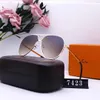 Lunettes de soleil de couple de plage pour hommes et femmes de créateurs 20% de réduction sur les lunettes de mode de voyage de tir de rue à l'étranger 7423