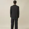 Męskie garnitury Minimalizm Minimalizm męski z dwurzędowym prostym i klasycznym