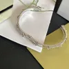 Brazalete Nunca se desvanece Sello Brazalete Pulsera Mujer Diseñador de lujo Pulsera con letras Original 925 Chapado en plata Cobre Amantes de la boda Regalo superior