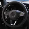 New Car Steering Wheel Cover Carbon Fiber Without Inner Ring Elastic Anti-Slip PU Leather For A6 (4B2 C5) For Diavel For softail