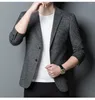 Men's Suits 2023 Men Clothing Male Fashion Suit Jacket Slim Fit High Quality Business Blazers Overcoat Tops H110