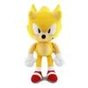 Manufacturers wholesale 30cm6 design hedgehog Sonic supersonic mouse plush doll Tars cartoon film and television game peripheral doll children's gift