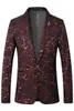 Męskie garnitury męskie garnitur poza Paisley Floral Jacket Evening Dress Fashion Casual Business Wedding Clothing