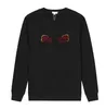 Printemps tête d'animal broderie pulls à capuche hommes femmes sweat lettres hiver pull pull mode yeux haute Steetwear S-2XL