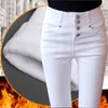 Women's Leggings Womens Fashion Solid Sexy Fitness High Waist Legging Pencil Trousers Female White Black Pants Femme Mujer E13Women's