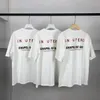 최고 품질 FOG 여성용 남성용 티셔츠 Angel Print Tees 패션 밴드 느슨한 디자이너 스타일 Streetwear Short Sleeve Crew Neck Top