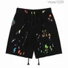 2023 Zuma Sweat Shorts French Gym Galleryse De pts Mens Casual Sports Shorts Pants Designer Colorful Ink-jet Hand-painted French Classic