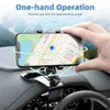 Cell Phone Mounts Holders 1200 Degree Universal Dashboard Car Phone Clip Rear View Mirror Sunshade Baffle Car Phone Holder Mobile Phone Mount Stand GPS P230316