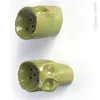 Smoking Pipes Exquisite ceramics, water smoke, carbon pot, color porcelain, heat resistant skeleton,