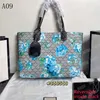 Bolsas femininas Shopper Tote reversíveis Bolsas de grife de luxo com estampa de flores vermelhas femininas G bolsas de ombro casuais para compras Bolsa de mão