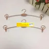 Rose Gold Metal Lingerie Hanger BRA Hanger Underwear Hanger With 2 Clips BH Underwear Rack