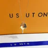 Роскошные подвесные ожерелья Clover Fashion 18K золото ожерелье Популярные ювелирные аксессуары для брендов изысканные дизайнерские подарки для женской семейной пары