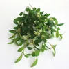 Декоративные цветы искусственные листья лавра зеленые растения