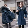 Mäns ner 2023 Luxury Designer Padded Jacket Women's Winter Plus Velvet Coat Löst storlek Midlängd