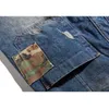 Jeans da uomo Jeans Harem Jeans larghi larghi Pantaloni da jogging casual Taglie forti Pantaloni denim Hip Hop Camouflage Patchwork Pantaloni streetwear Abbigliamento uomo 230316