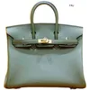 Sacs de créateurs Sacs à main Pisaff Platinum Sac personnalisé Birkinns25 30 Taille en option Palmprint Epsom Calfskin Couture à la main avec logo f