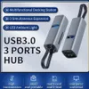 Алюминиевый мини -хаб USB USB 3.0 2.0 SD TF Hub Mini High Speed ​​Hub Splitter для компьютерного ноутбука 5 в 1 USB -концентраторе