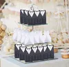 Emballage cadeau 50pcs personnalisé mariage mariée marié Boutique boîte-cadeau pour les invités faveurs emballage cadeaux de fête boîtes d'emballage en gros 230316