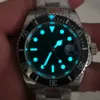 Projektanci zegarków męski zegarek wysokiej jakości 41mm automatyczne mechaniczne zegarki z mechanizmem przesuwnym ze stali nierdzewnej 904L ceramiczny szafirowy luminous montre de luxe