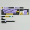 キーボードタロ大規模セットテーマキーキャップPBTチェリープロファイルMXスイッチ用の染料サブキーキャップメカニカルゲームキーボードパープルイエロー