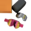 Projektant Goggle dla kobiety luksusowe fajne okulary przeciwsłoneczne Męs