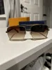 패션 클래식 0259 남자를위한 선글라스 금속 스퀘어 골드 프레임 UV400 유니osex 빈티지 스타일의 태도 선글라스 보호 안경 상자 2023 오리지널 케이스