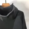 DUYOU MENS CAHETLER REZOL DERİN KAPTICI GÜNEŞLİĞİ DIŞ GİYE Hip Hop Tasarımcı Katlar Kol Bandı Moda İlkbahar ve Sonbahar Su Geçirmez Parkas Boyutu M-2XL 8303