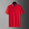 Polos für Herren Luxusmarke besticktes T-Shirt aus merzerisierter Baumwolle mit kurzen Ärmeln, hochwertiges Paul-POLO-Shirt für Herren, Sommermode, lässiges Oberteil 230316