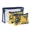 Cosmetic Bags 3pc/set Bag Women Makeup Pouch Pvc Toiletry Waterproof Organizer Case Necessaire