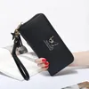 Wallets Women's Korean Butterfly Clutch Large-capacity PU Leather Long Wallet Cellphone Card Holder Vintage Purse With Tassel 8Z