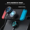 F9 Radiatore magnetico per telefono Mini ventola di raffreddamento con morsetto per iPhone 13 14 Tablet per telefoni Android Switch