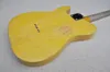 12 Strings Relic Electric Guitar with Yellow Maple Fretboard Black Pickguard Can be Customized