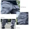 Pantalons pour hommes Hommes Gym Fitness Pantalons de jogging Pantalons de sport Hip Pop Skinny Joggers réfléchissants Running Training Track Pantalons de survêtement Bas de sport 230316