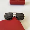 Designer-Sonnenbrillen für Strandpaare für Herren und Damen, 20 % Rabatt auf Premium-CA-Karte, modisches Metall, weiblich, bequem, Outdoor-Fahren, passende Box