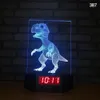 NUOVO 2023 LED Gadget luce notturna luminosa 3d piccola luce notturna regalo creativo led lampada da tavolo USB wireless telecomando colorato