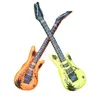 Fancy Party Prop Supplies Musical Disco Rock Neon Inflatable Blow Up Guitars Toys SN721