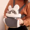 Кошачьи ящики дома рюкзак зима теплый маленький питомец с мешками с мягкой плюше