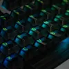 Клавиатуры Айсберг Процесс Прозрачный клавиш для Cherry MX Switch Механическая игра клавиатура Профиль вишневой профиль ПК крышка ключа 60/64/67/68/87/96/980