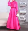 Vêtements ethniques 2 pièces correspondant costume haut et jupe Abaya Dubaï Turquie arabe hijab robe islamique femmes ensembles musulmans ensembles musulmans