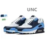 Hommes Femmes Chaussures De Course Sneaker Triple Blanc Noir Rouge Obsidienne Swingman Shimmer Hyper Camo UNC Shimmer Ultramarine Bacon Gris Volt Hommes Baskets Baskets De Sport