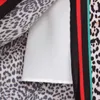 Casual Dresses High Quality 2023 Summer Skin-Friendly Soft Fabric Leopard Print Sexig Tube Top Sling Split Women's Dress för att skicka bälte