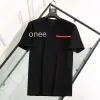 Black T Shirt Cotton Men's and Women's Design T-shirt Spring and Summer Color Sleeve T-shirt Holiday Short Sleeve Casual Alphabet Print Top Size Range S-XXL