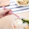 Chopsticks 1 Pair Wheat Straw Portable Japanese Tableware El Restaurant Non-Slip Chinese Kitchen Tool
