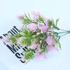 Fleurs décoratives Est plante en plastique artificielle aiguille de pin vert pour jardin décoration de fête de mariage feuille de noël