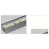 Luci a barra a LED 100X Striscia rigida 5630 Smd Bianco freddo caldo rigido 72 luci con cappuccio terminale alloggiamento guscio stile U Dhs Illuminazione consegna goccia Dhnxm