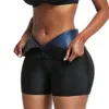 Women's Shapers Sweat Sauna Pants Body Shaper Weight Loss Slimming Pants Waist Trainer Shapewear Tummy Thermo Sweat Leggings Fitness Workout 230316
