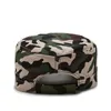 Klassiska män Militära hattar med Red Star Unisex Army Flat Baseball Cap Camouflage Fishing Hat Peaked Cap Fashion Soldier Hat